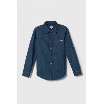 Pepe Jeans camasa din denim pentru copii