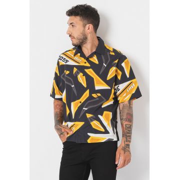 Camasa cu imprimeu abstract Lapis
