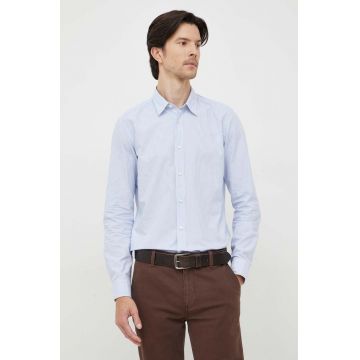 BOSS camasa din bumbac barbati, cu guler clasic, slim