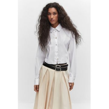Camasa crop cu maneci lungi Croppy