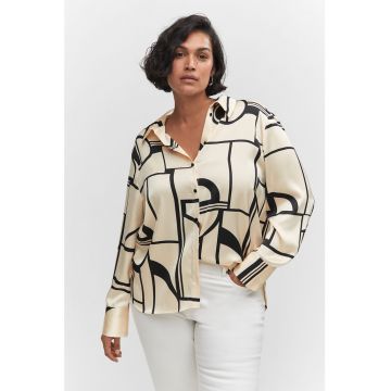 Camasa cu imprimeu geometric Ivanka