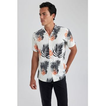 Camasa cu imprimeu tropical