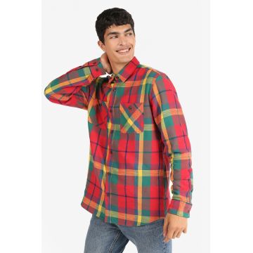 Camasa in carouri cu maneci lungi Camasa in carouri cu maneci lungi