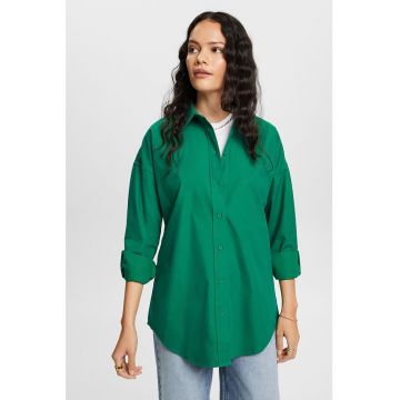 Camasa relaxed fit din poplin