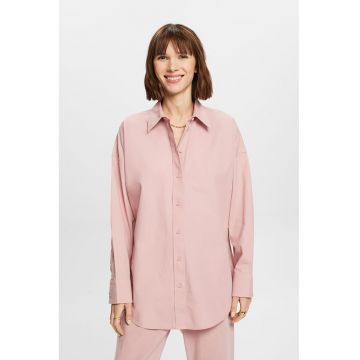 Camasa relaxed fit din poplin