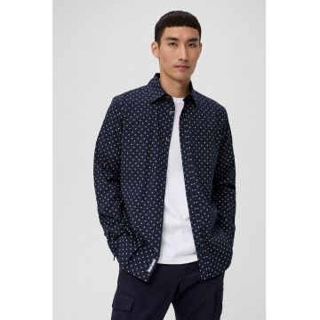 Camasa slim fit cu buzunar pe piept