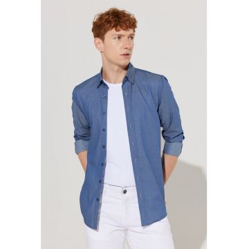 Camasa slim fit de bumbac