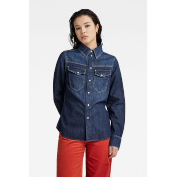 Camasa slim fit de denim