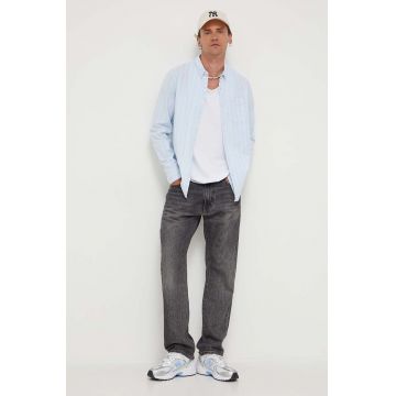 Hollister Co. camasa barbati, cu guler button-down, regular