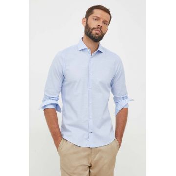 Joop! camasa din bumbac barbati, cu guler italian, slim