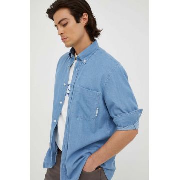 Marc O'Polo camasa jeans barbati, cu guler button-down, regular