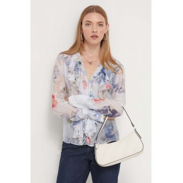 Blugirl Blumarine camasa de matase cu guler clasic, regular