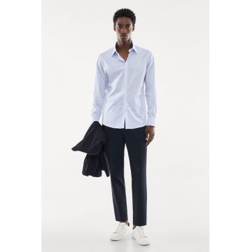 Camasa slim fit cu model in dungi Lauret