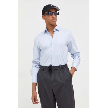 HUGO camasa barbati, cu guler clasic, slim