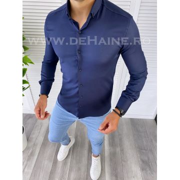 Camasa barbati bleumarin slim fit B2685 W13-1 E