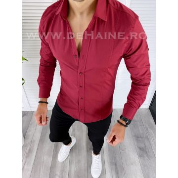 Camasa barbati grena slim fit B5039 W2-1 E 17-4