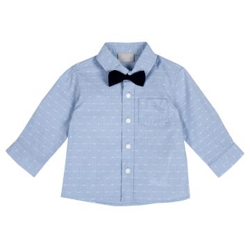 Camasa copii Chicco, papilon, albastru, 54520