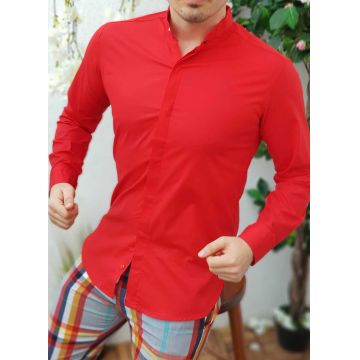 Camasa de barbati, Slim Fit, Rosie, cambrata, de vara - CM160