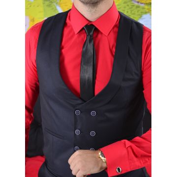 Camasa de barbati, Slim Fit, Rosie pentru butoni - CM025