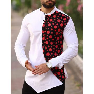 Tunica Alba Asimetrica - DSC61 (S,M,L,XL,XXL) -