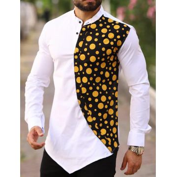 Tunica Alba Asimetrica - DSC62 (S,M,L,XL,XXL) -