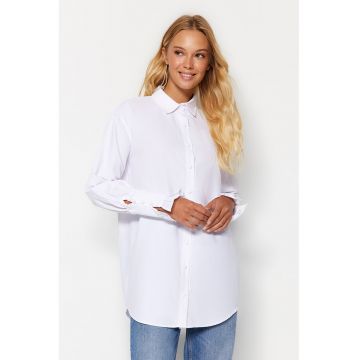 Camasa cu mansete cu volane