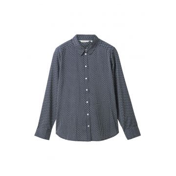 Camasa din amestec de modal cu model geometric