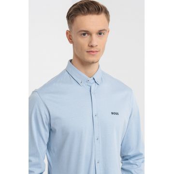 Camasa Oxford cu logo discret Biado