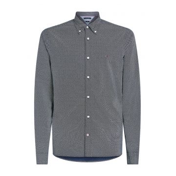 Camasa slim fit cu guler Oxford