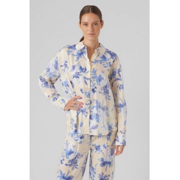 Camasa vaporoasa cu imprimeu floral