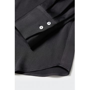 Camasa vaporoasa de satin Ideale