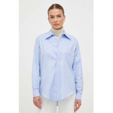 MAX&Co. camasa din bumbac x Anna Dello Russo femei, cu guler clasic, relaxed