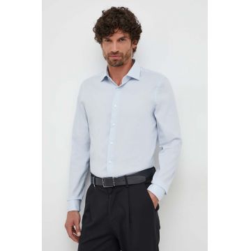 Michael Kors camasa barbati, cu guler clasic, slim
