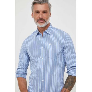 Pepe Jeans camasa barbati, cu guler clasic, slim