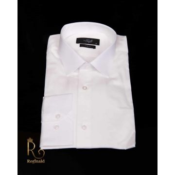 Camasa de barbati, Slim Fit, alba ivoire - CR16