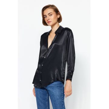 Camasa lejera de satin