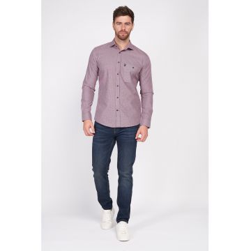 Camasa relaxed fit din bumbac