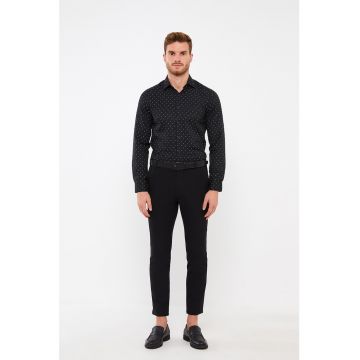 Camasa slim fit cu imprimeu