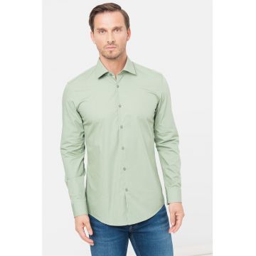 Camasa slim fit de bumbac Jenno