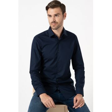 Camasa slim fit de bumbac Jenno