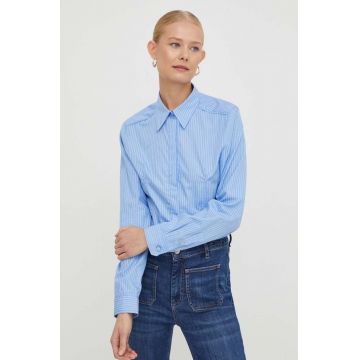 Marella camasa din bumbac femei, cu guler clasic, slim
