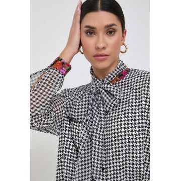 MAX&Co. camasa femei, culoarea negru, relaxed