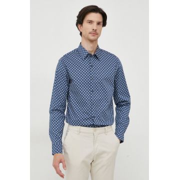 Michael Kors camasa barbati, cu guler clasic, slim