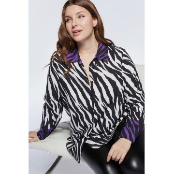 Camasa cu model animal print