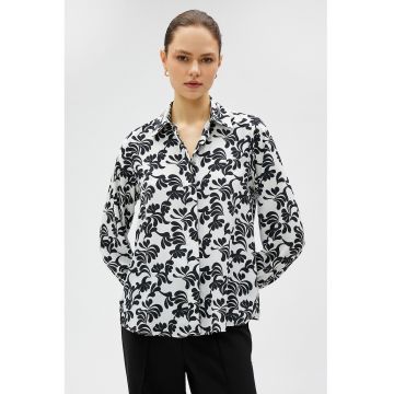 Camasa cu model floral