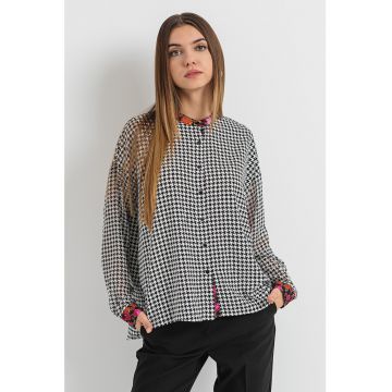 Camasa cu model houndstooth Miocene