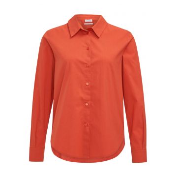 Camasa din material poplin cu terminatie rotunjita 4177