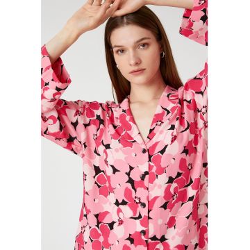 Camasa lejera cu imprimeu floral