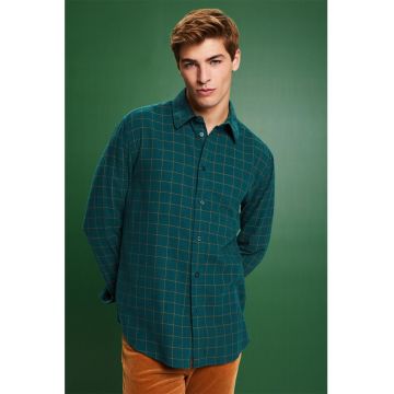 Camasa regular fit cu model in carouri