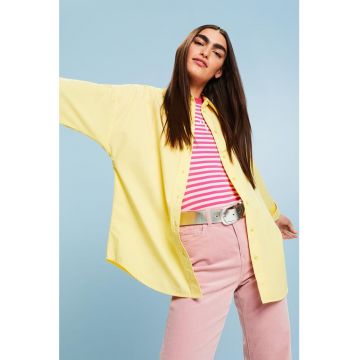 Camasa relaxed fit din poplin